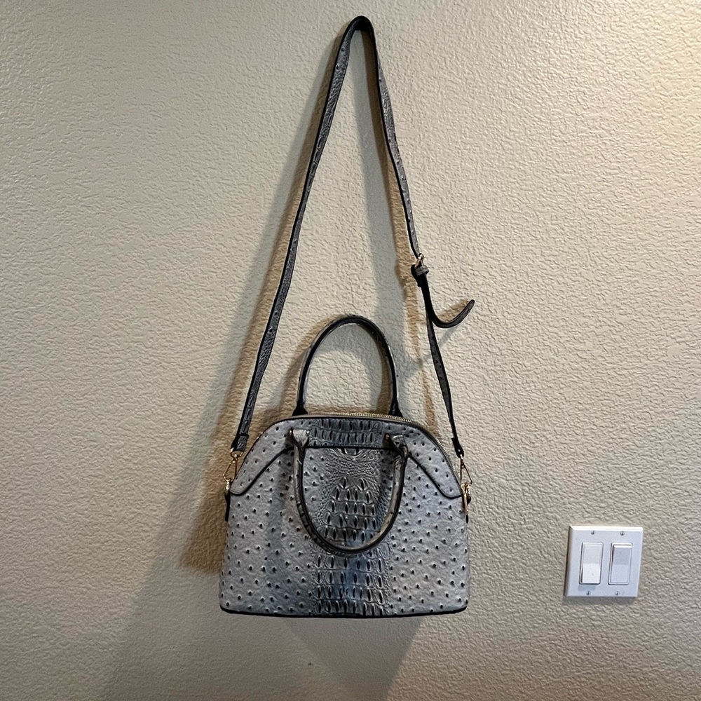Elegant Gray Women's Handbag